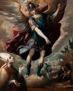 Saint Michael and the Bull by Sebastian Lopez de Arteaga